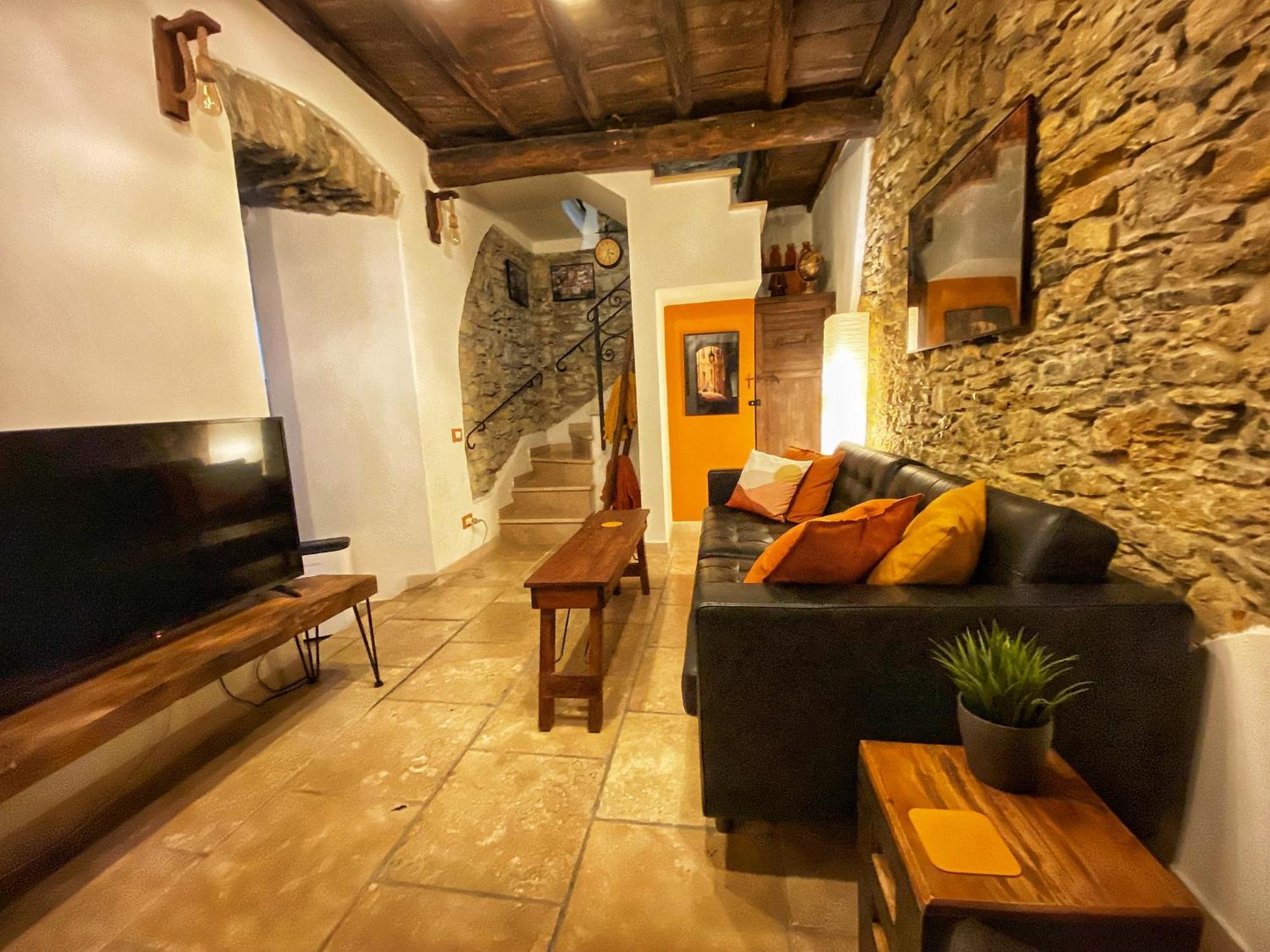 La Casa Rossa Arcola Con Vistaヴィラ エクステリア 写真
